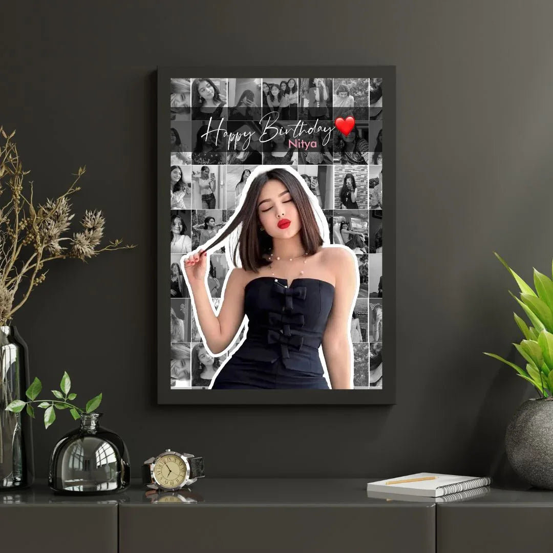 Customized Pop-Out Collage Photo Frame | Personalized Birthday Gift