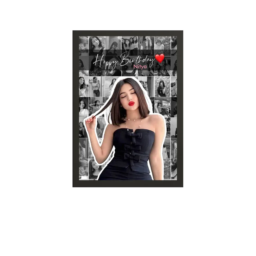 Customized Pop-Out Collage Photo Frame | Personalized Birthday Gift - Personalized Photo Frames & Custom Gifts | MyXposure