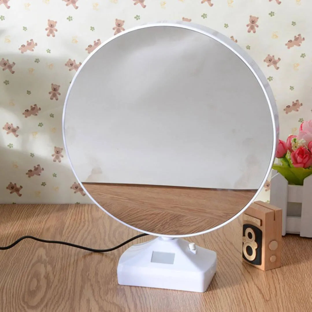 Magic Mirror Photo Frame – 20×25 cm LED 2-in-1 Mirror & Photo Display | Perfect Gift - MyXposure